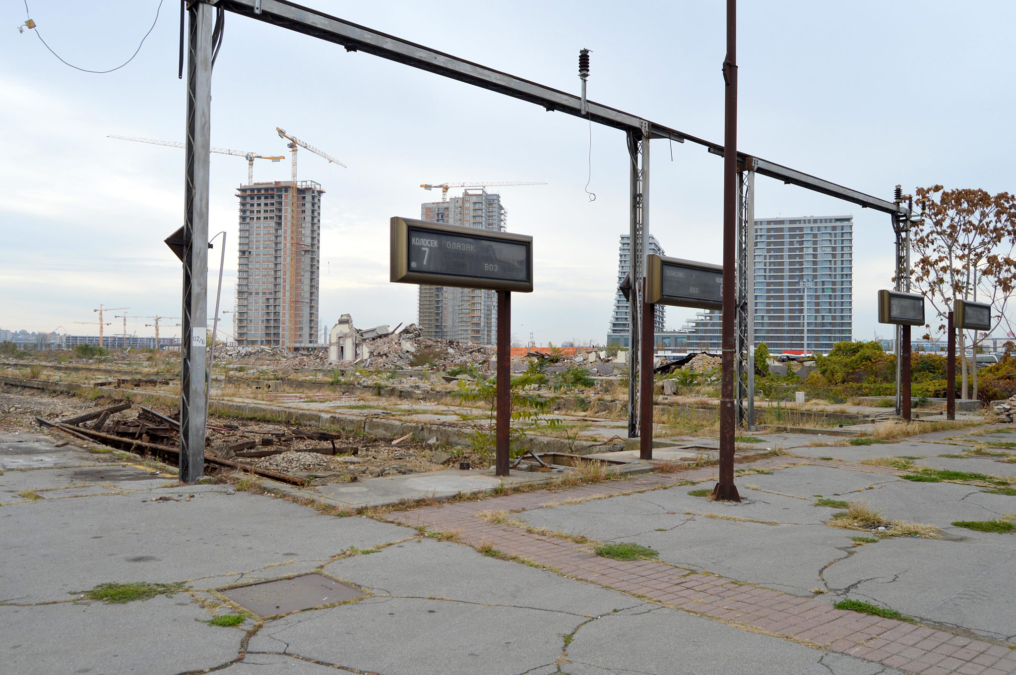 Belgrade railway station, 2018